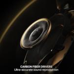 SteelSeries Arctis Nova Elite - Hi-Res Wireless Gaming Headset - 96kHz/24bit - Carbon Fiber Speakers - ANC - AI Noise Rejection - App - 2.4GHz + BT - Multi-Source Mix; OmniPlay PC+PS+Xbox - Sage&Gold