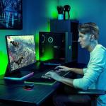 Razer Hammerhead Pro HyperSpeed - True Wireless Gaming Earbuds Chroma RGB (HyperSpeed Wireless, Active Noice Cancellation, Chroma RGB, Bluetooth 5.3) Black