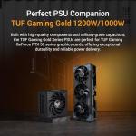 ASUS TUF Gaming GeForce RTX 5080 16GB GDDR7 OC Edition Gaming Graphics Card (PCIe 5.0, HDMI/DP 2.1, 3.6-slot, military-grade components, protective PCB coating, axial-tech fans, vapor chamber)