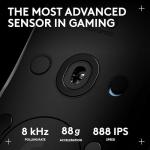 Logitech G PRO 2 LIGHTSPEED Wireless Gaming Mouse, Right- or Left-Handed Mouse with up to 4 Customisable and Switchable Magnetic Side Buttons, 44K DPI Sensor, USB-C Charging, for PC/Mac - Black