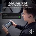 Razer Hammerhead Pro HyperSpeed - True Wireless Gaming Earbuds Chroma RGB (HyperSpeed Wireless, Active Noice Cancellation, Chroma RGB, Bluetooth 5.3) Black