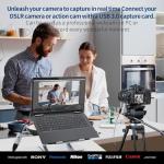 NEWHOPE video capture card, 4K HDMI to USB C 3.0 capture card, 1080P HD 60fps Live and Record Video Audio Grabber for Gaming, Streaming, Teaching, Video Conference