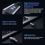 NEWHOPE video capture card, 4K HDMI to USB C 3.0 capture card, 1080P HD 60fps Live and Record Video Audio Grabber for Gaming, Streaming, Teaching, Video Conference