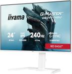 iiyama G-Master GB2471HSU-W1 24 inch Fast-IPS LCD, White Bezel, 240Hz, 0.3ms, Adaptive Sync, Full HD 1920x1080, 2 x HDMI, 1 x DisplayPort, HAS