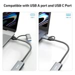 BENFEI Video/Audio Capture Card supporting Full HD 1080P 60FPS for Streaming, Recording, Gaming, Compatible with Switch, PS4, PS5, Xbox, Work with PC/Windows/Mac OS