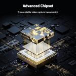 BENFEI Video/Audio Capture Card supporting Full HD 1080P 60FPS for Streaming, Recording, Gaming, Compatible with Switch, PS4, PS5, Xbox, Work with PC/Windows/Mac OS