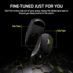 Corsair SABRE v2 PRO Wireless MG FPS Gaming Mouse – 33,000 DPI MARKSMAN S Sensor, 8,000Hz Hyper-Polling, Durable Magnesium, Lightweight, Up to 120hr Battery – Black