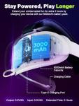 WaverVR Head Strap with 6000mAh Battery Compatible with Meta Quest 3/3S, VR Headset Accessories Compatible with Oculus 3, Extra 3H Playtime, Enhanced Support and Comfort, Non-Pressure Weight Balance