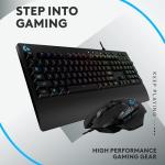 Logitech G G502 HERO Wired Gaming Mouse and G213 RGB Gaming Keyboard - mice with programmable buttons and adjustable weights - customisable backlit keyboard with tactile keys - PC/Laptops, Black
