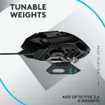 Logitech G G502 HERO Wired Gaming Mouse and G213 RGB Gaming Keyboard - mice with programmable buttons and adjustable weights - customisable backlit keyboard with tactile keys - PC/Laptops, Black