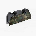 playvital Army Green Camouflage Full Set Skin Decal for ps5 Console Disc Edition,Sticker Vinyl Decal Cover for ps5 Controller & Charging Station & Headset & Media Remote