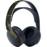 playvital Army Green Camouflage Full Set Skin Decal for ps5 Console Disc Edition,Sticker Vinyl Decal Cover for ps5 Controller & Charging Station & Headset & Media Remote