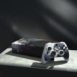 playvital Custom Vinyl Skins for Xbox Series S, Wrap Decal Cover Stickers for Xbox Series S Console Controller - Killing Clown