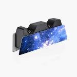 playvital Blue Galaxy Full Set Skin Decal for ps5 Console Disc Edition,Sticker Vinyl Decal Cover for ps5 Controller & Charging Station & Headset & Media Remote
