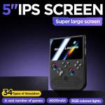 Spiritseek Retro Handheld Game Console, 64G, 5.0 Inch IPS HD Screen, Linux System, Portable Mini Console