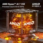 Acer Nitro V 16S AI Copilot+ PC Gaming Laptop | AMD Ryzen AI 7 350 Processor | NVIDIA GeForce RTX 5060 Laptop GPU | 16" WUXGA IPS 180Hz Display | 16GB DDR5 | 1TB Gen 4 SSD | Wi-Fi 6E | ANV16S-61-R9TR