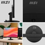 MSI PRO MP242L 23.8-Inch FHD Office Monitor - 1920 x 1080 IPS Panel, 4-Sided Frameless, 100 Hz Refresh Rate, Eye-Friendly Screen, Tilt-Adjustable - HDMI 1.4b, DP (1.2a)