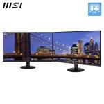 MSI PRO MP242L 23.8-Inch FHD Office Monitor - 1920 x 1080 IPS Panel, 4-Sided Frameless, 100 Hz Refresh Rate, Eye-Friendly Screen, Tilt-Adjustable - HDMI 1.4b, DP (1.2a)