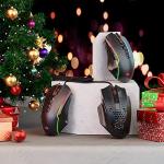 Redragon Gaming Mouse, RGB Gaming Mouse Wired with 9 Programmable Macro Buttons, Chroma RGB Backlit, 8000 DPI Adjustable, PC Gaming Mice with Fire Button for Windows/Mac, Black, M910-K