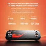 AYN Odin 3 Pro Android Gaming Handheld | Qualcomm Snapdragon 8 Elite, 6" 120Hz AMOLED, 8000mAh Battery | 12GB RAM, 256GB Storage | Wi-Fi 7 | Next-Gen Emulation Console