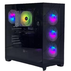 High-Performance Gaming Desktop PC, AMD Ryzen 9 5900X, RTX 5060 8GB, 32GB RAM, 1TB SSD, Windows 11 Pro (AMD Ryzen 9 5900, Black)