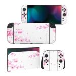 PlayVital Full Set Protective Skins for Nintendo Switch 2 Console & Joycon, Customized Vinyl Decal Wrap Sticker for Nintendo Switch 2 & Dock & Hand Grips - Cherry Blossoms Petals A