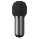 Mars Gaming MMICPRO, PC USB Microphone, Condenser, Ultra-High Definition Streamings, ASMR, Black