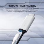 Hagibis USB3.0 Video Capture Card with 100W PD, HDMI to USB A/USB C Capture Cable 1080P@60fps YUY2 MJPEG MS2130 for Quest 3 VR Switch PS4/5 Live Broadcast, Gaming, Streaming, Recorder