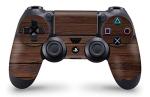 Calvero Studio WOOD Skin Mahogany Decal Vinyl Sticker + 2 Controller Skins Set Compatible with PS4 Pro Console