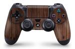 Calvero Studio WOOD Skin Mahogany Decal Vinyl Sticker + 2 Controller Skins Set Compatible with PS4 Pro Console