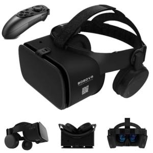 Virtual Reality Headset, 3D VR Glasses for Phone VR Headset for Adult & Kids to Watch 3D Movies Videos Game Play