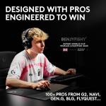 Logitech G PRO X2 SUPERSTRIKE LIGHTSPEED Wireless Gaming Mouse, Ultra-Fast Performance, Ultra Lightweight (61 g), Customizable Click Haptics, USB-C charging, for PC/Mac/Laptop - White