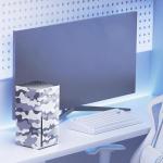 Wraps for Xbox Series X Console, Mytrix Custom X-Box Series X Cover Skin, Magnetic Protective Case for Easy Installation,Full Protection -Gray Camo