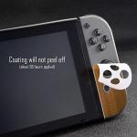 eXtremeRate Full Set Faceplate Skin Decal Stickers for Nintendo Switch with 2Pcs Screen Protector (Console & joy con & Dock & Grip) - Blue Flame