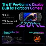 OneXFly Apex Portable Handheld Game Console: AMD Ryzen AI Max 395, Radeon 8060S Graphics, 8-inch 120Hz Display, Liquid Cooling Support, 85Wh Swappable Battery for AAA Games(48GB RAM + 1TB SSD)