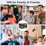 PZNETUE Upgraded Retro Games Console, Retro Game Stick Built-in 20,000+ Classic Games with Wireless Controller, Plug & Play for TV HDMI, Retro Game Console for Family and Adult (64G)