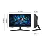 Samsung 27' Odyssey G55C Gaming Monitor