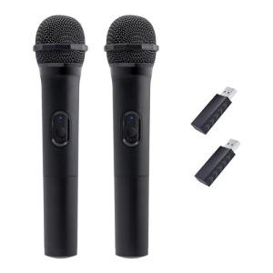 Mcbazel Wireless USB Gaming Microphone for Xbox Series X/S, PS5, Switch OLED/Switch2, PC, PS4/PS3, Xbox One/360, Wii Microphone - 2-Pack