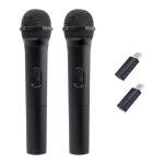 Mcbazel Wireless USB Gaming Microphone for Xbox Series X/S, PS5, Switch OLED/Switch2, PC, PS4/PS3, Xbox One/360, Wii Microphone - 2-Pack