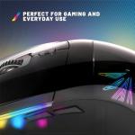STEALTH Gaming Wired Light-Up Gaming Mouse - Compatible with Console and PC, perfect for gaming or everyday use.
