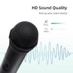 Mcbazel Wireless USB Gaming Microphone for Xbox Series X/S, PS5, Switch OLED/Switch2, PC, PS4/PS3, Xbox One/360, Wii Microphone - 2-Pack