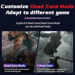 AceGamer Aurora 2.4G Wireless Controller for PC Windows/Switch 2/Switch/Steam/iOS/Android, PC Gamepad with Hall Effect Joystick, Programmable Back Button,Linear Resonant Actuator,Turbo, Black