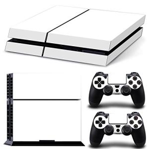 Mcbazel Pattern Series Decals Vinyl Skin Sticker for Original PS4 (Not for PS4 Slim/Pro) All White