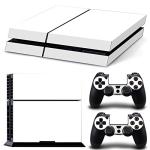 Mcbazel Pattern Series Decals Vinyl Skin Sticker for Original PS4 (Not for PS4 Slim/Pro) All White