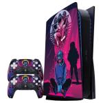 PS5 (Original) Disc Bundle Vinyl Skin – Premium 3M™ Decals for Console & Controllers | Bubble-Free, Easy Application, Scratch-Resistant, Residue-Free Removal | Custom Gaming Skin, Made in UK (Cosmic)