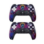 PS5 (Original) Disc Bundle Vinyl Skin – Premium 3M™ Decals for Console & Controllers | Bubble-Free, Easy Application, Scratch-Resistant, Residue-Free Removal | Custom Gaming Skin, Made in UK (Cosmic)