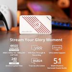 AVerMedia GC553Pro Live Gamer ULTRA S - 4K60 USB Capture Card with 4K60 Passthrough, 5.1 Surround, VRR, USB 3.2, Plug & Play, Low Latency Streaming for PS5, Xbox, Switch 2, OBS, Mac, Windows 11, PC