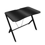 DEILALY 90 CM Width Gaming Desk Carbon Fiber Surface Gamer Table Computer Gamer Desk with Monitor Shelf Study Desk Work Station PC Table Carbon Steel Leg Corner