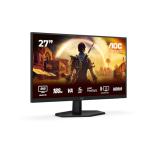 AOC Q27G42XNE 27 inch WQHD Gaming Monitor 180Hz, Fast VA Panel, 0.5ms MPRT, Adaptive Sync, HDR10, FreeSync, Speakers, (2560x1440 HDMI 2x 2.0 DP 1x 1.4) Black