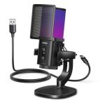 UGREEN USB Gaming Microphone, 96kHz/24bit, DSP Noise-Reduction, Real-Time Monitoring & Gain Knob, Plug & Play USB Mic for Streaming, Podcast, VoiceOver, Recording, PC Gaming, PS5